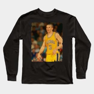 Jason Kidd - Vintage Design Of Basketball Long Sleeve T-Shirt